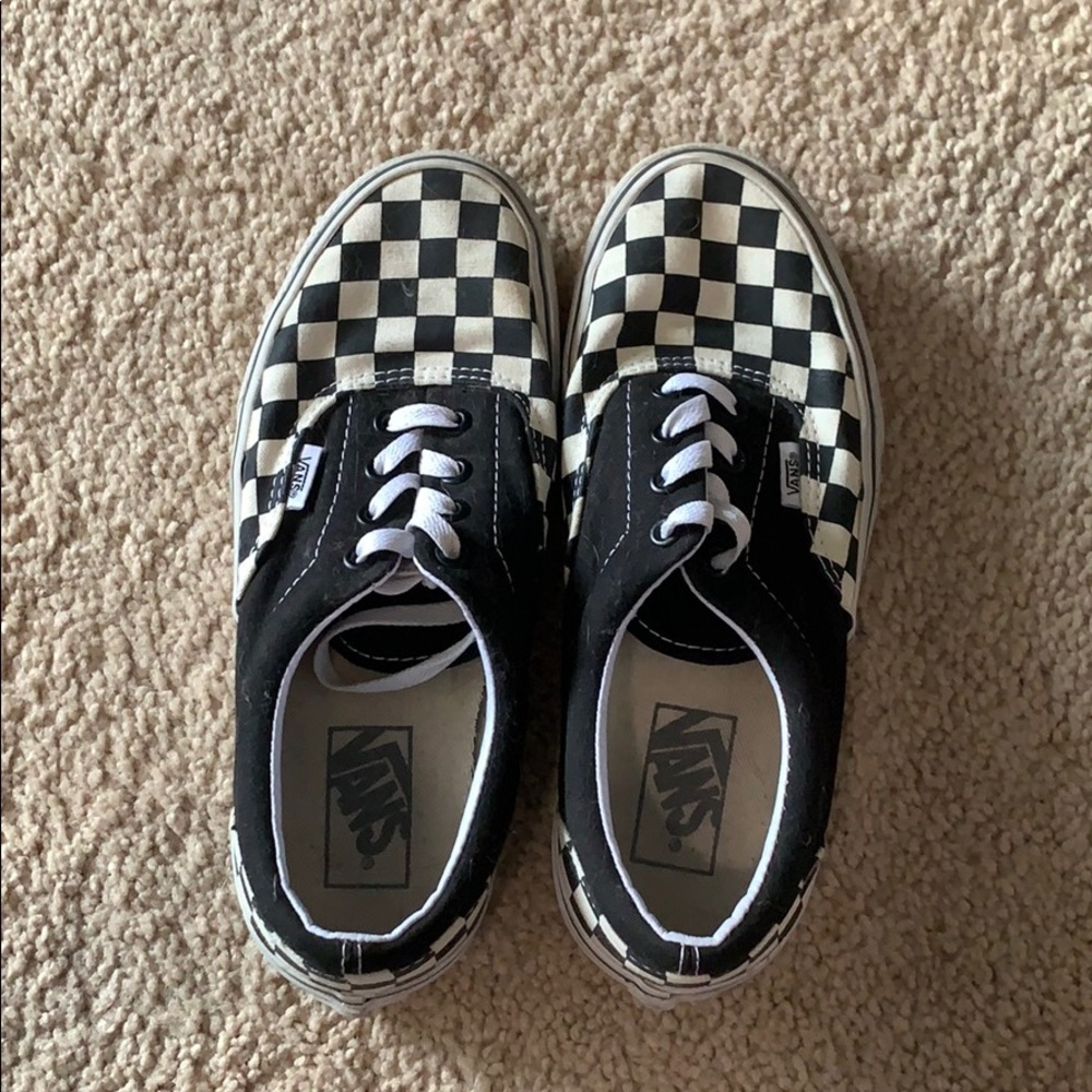 Checkered Vans